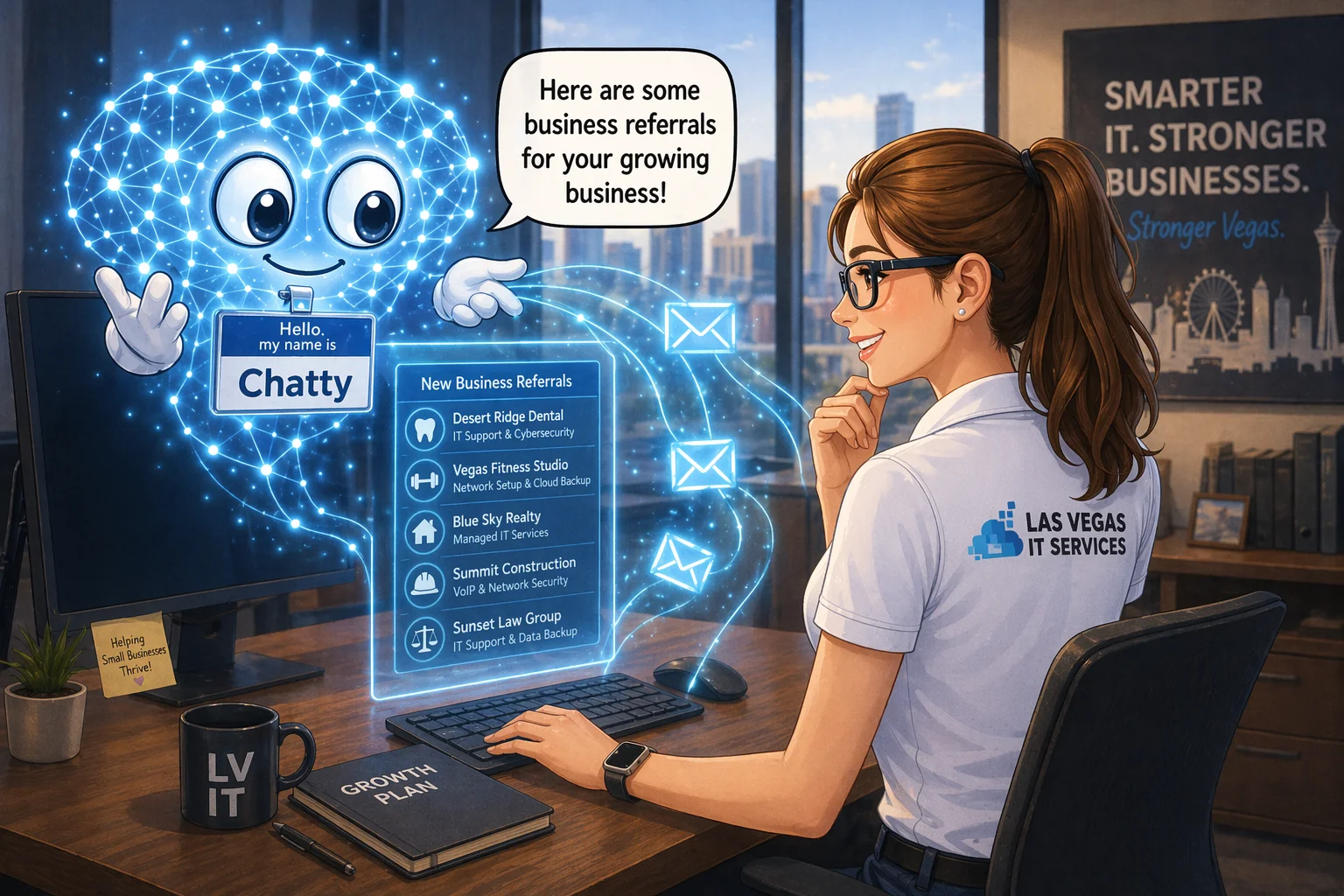 Chatty, Refer Business to Me: How ChatGPT Started Sending Las Vegas IT Services Real Customers