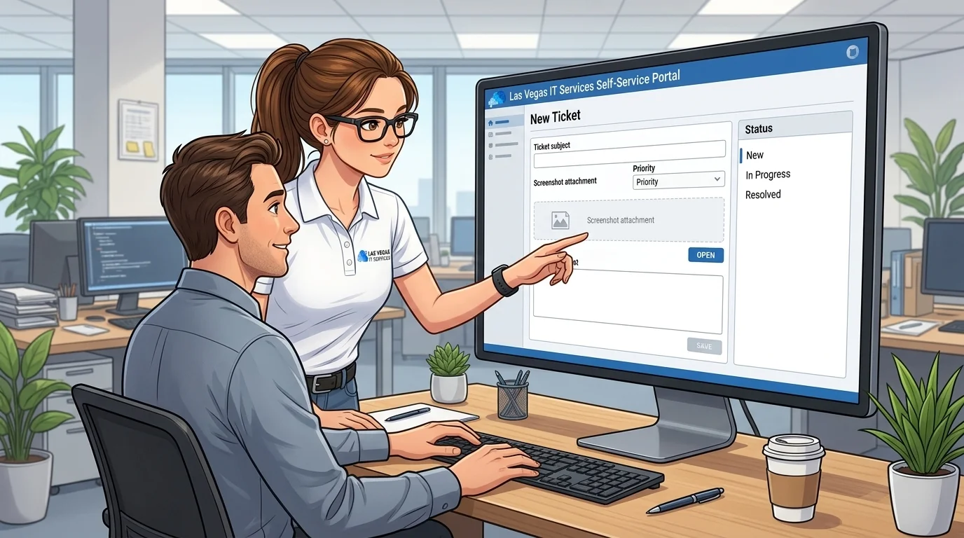 How to Submit an IT Support Ticket (Self-Service Portal Guide)