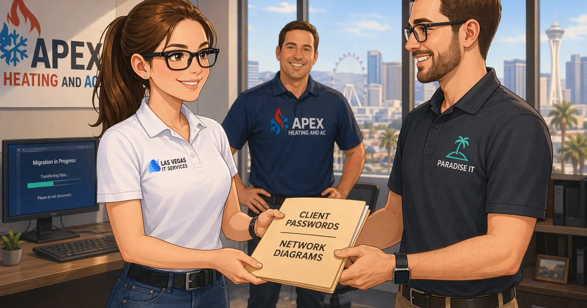 How to Switch IT Service Providers in Las Vegas: A Smooth Transition Checklist