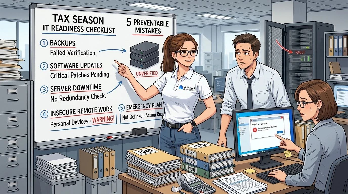 5 IT Mistakes Accounting Firms Make Before Tax Season