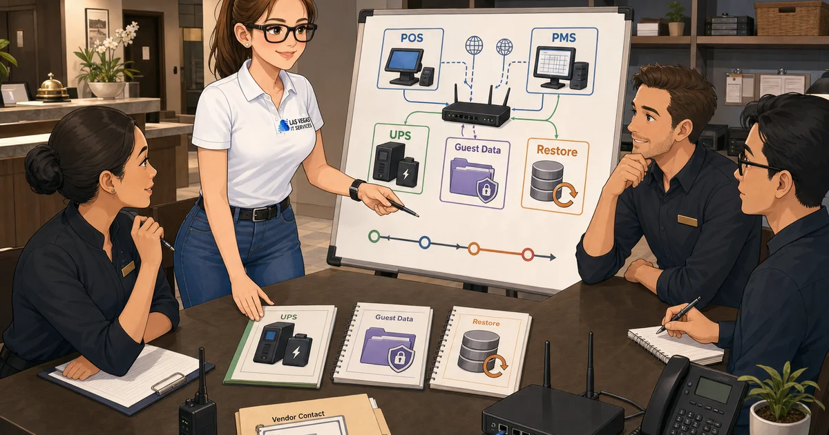 Beyond Backups: A Practical Business Continuity Guide for Las Vegas Hospitality & Gaming SMBs
