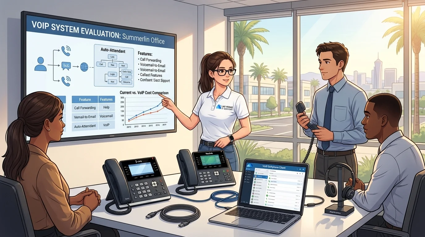 Setting Up VoIP for Your Summerlin Office: A Practical Guide