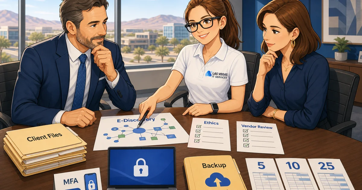 The 2026 Definitive Guide to IT for Henderson & Las Vegas Law Firms: Budgeting, Security, and Compliance