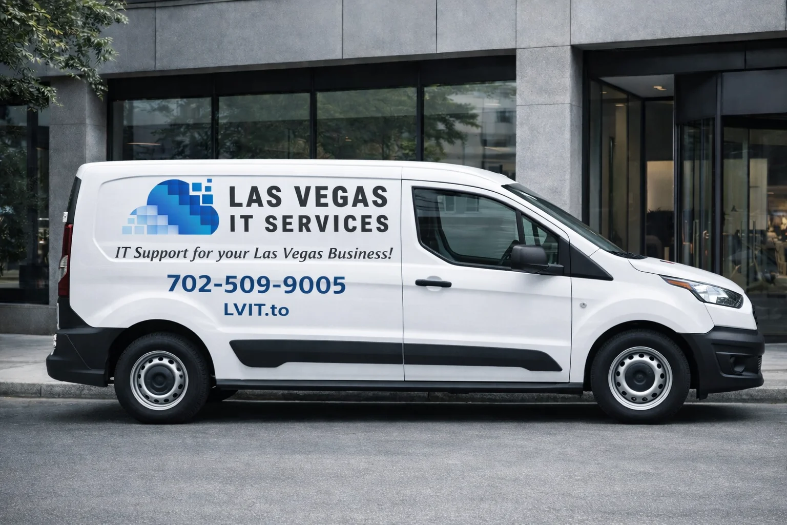Las Vegas IT Services transit van